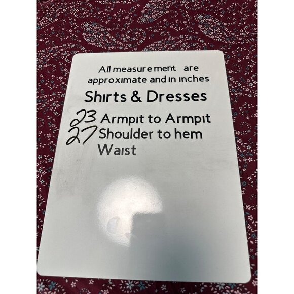 Lands End Womens Relaxed Fit Long Sleeve Paisley Print Top Size XL 18 - Picture 9 of 9